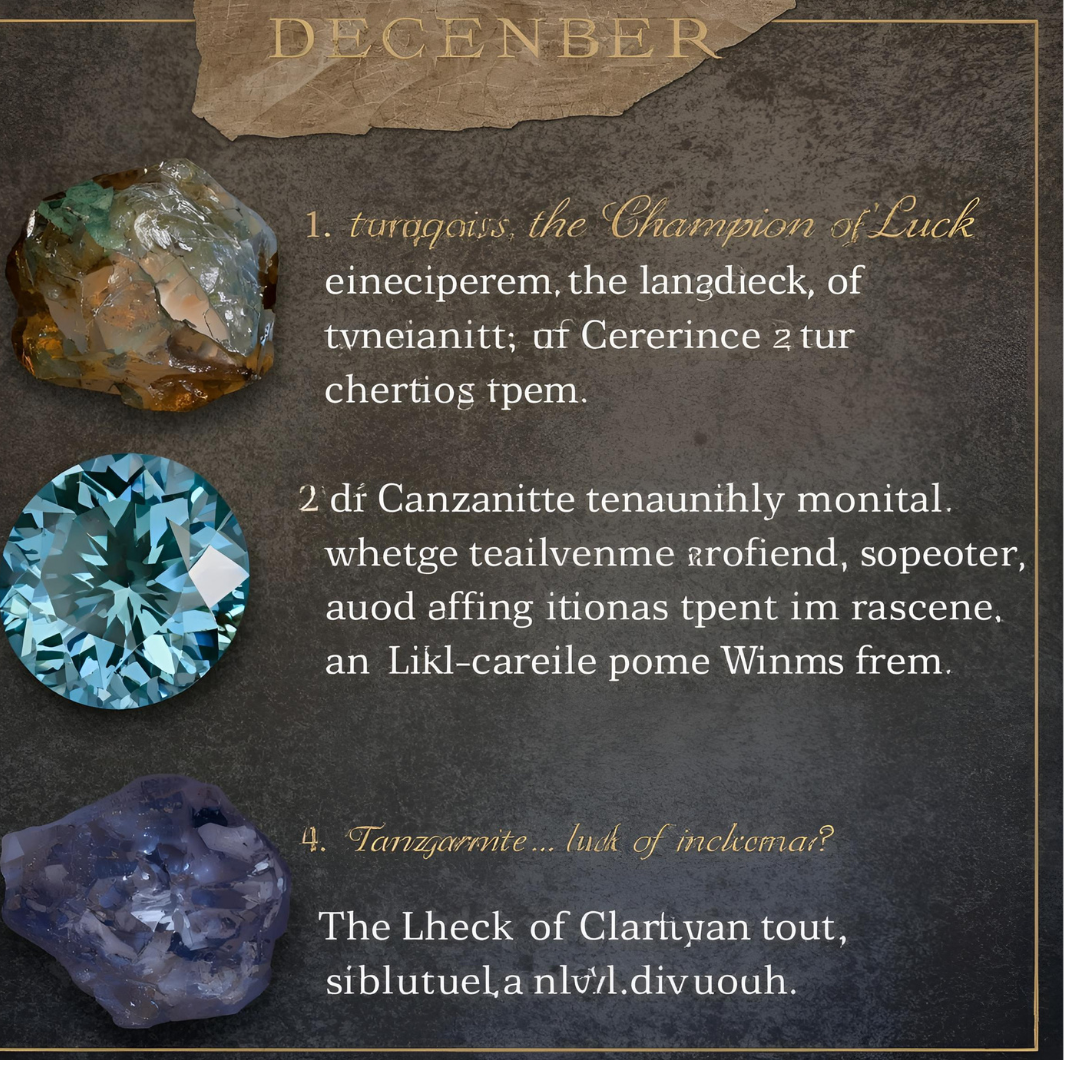 Which Stone Is Lucky For December